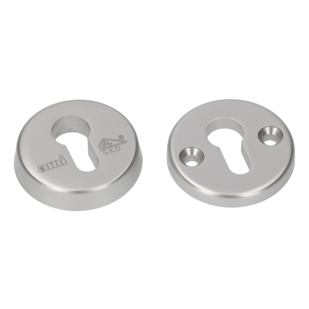 AMI Veiligheidsbeslag Rozet Rond Profielcilinder F1 Deurdikte 53/57 Mm - 816122